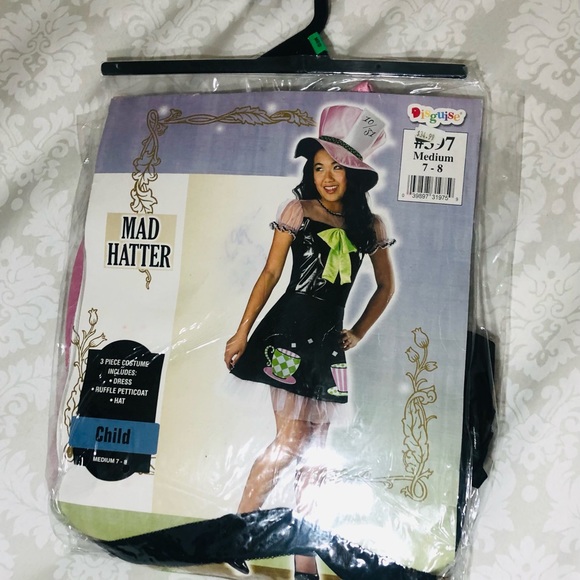 Child “Mad Hatter” Halloween Costume - Picture 9 of 12